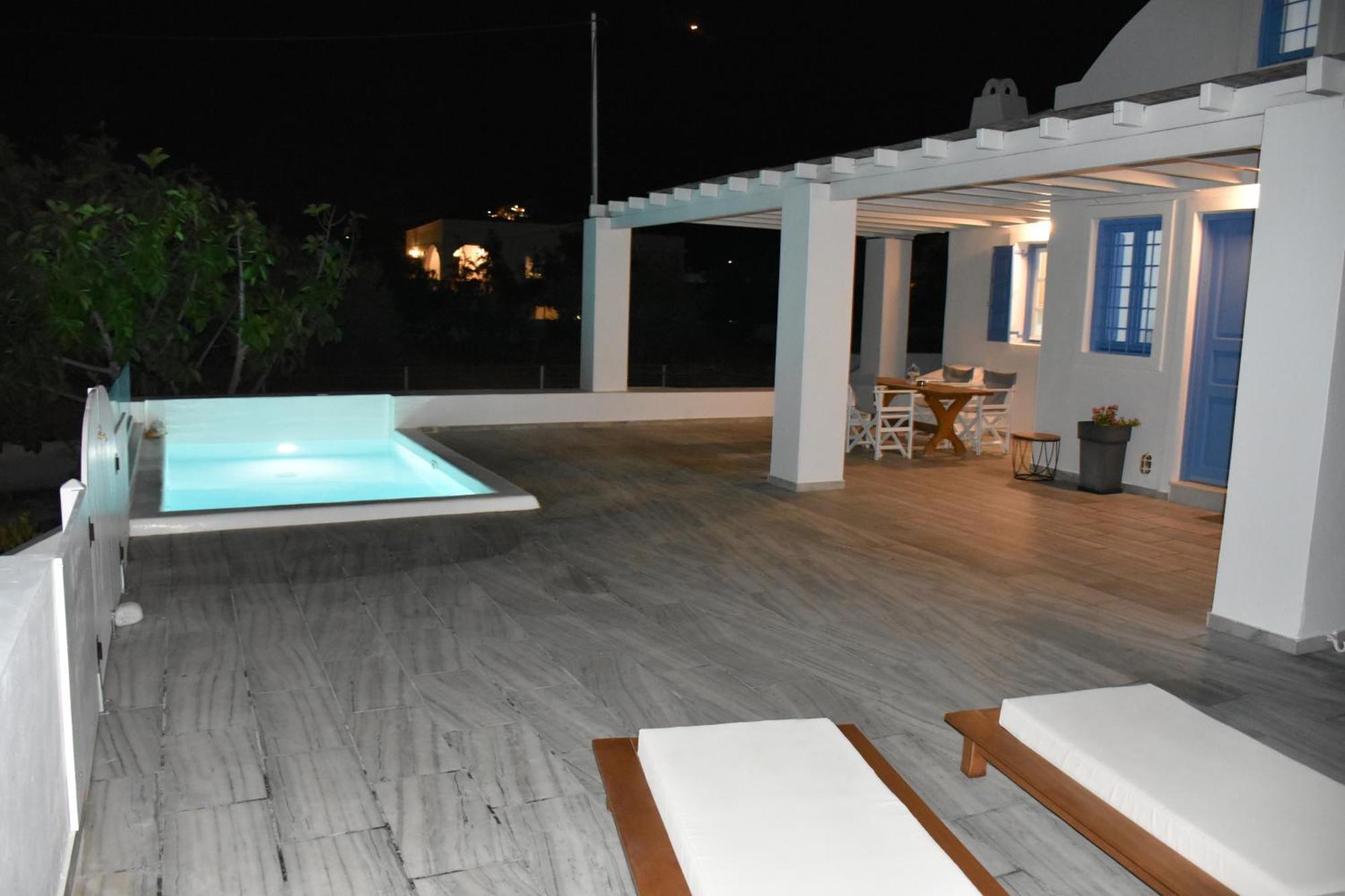 Spacious Veranda, House For 3, In The Village. Kamari  Luaran gambar